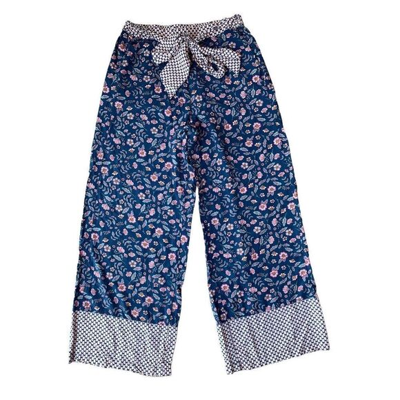 Matilda Jane Navy Floral A Day Off Pants - Picture 7 of 13